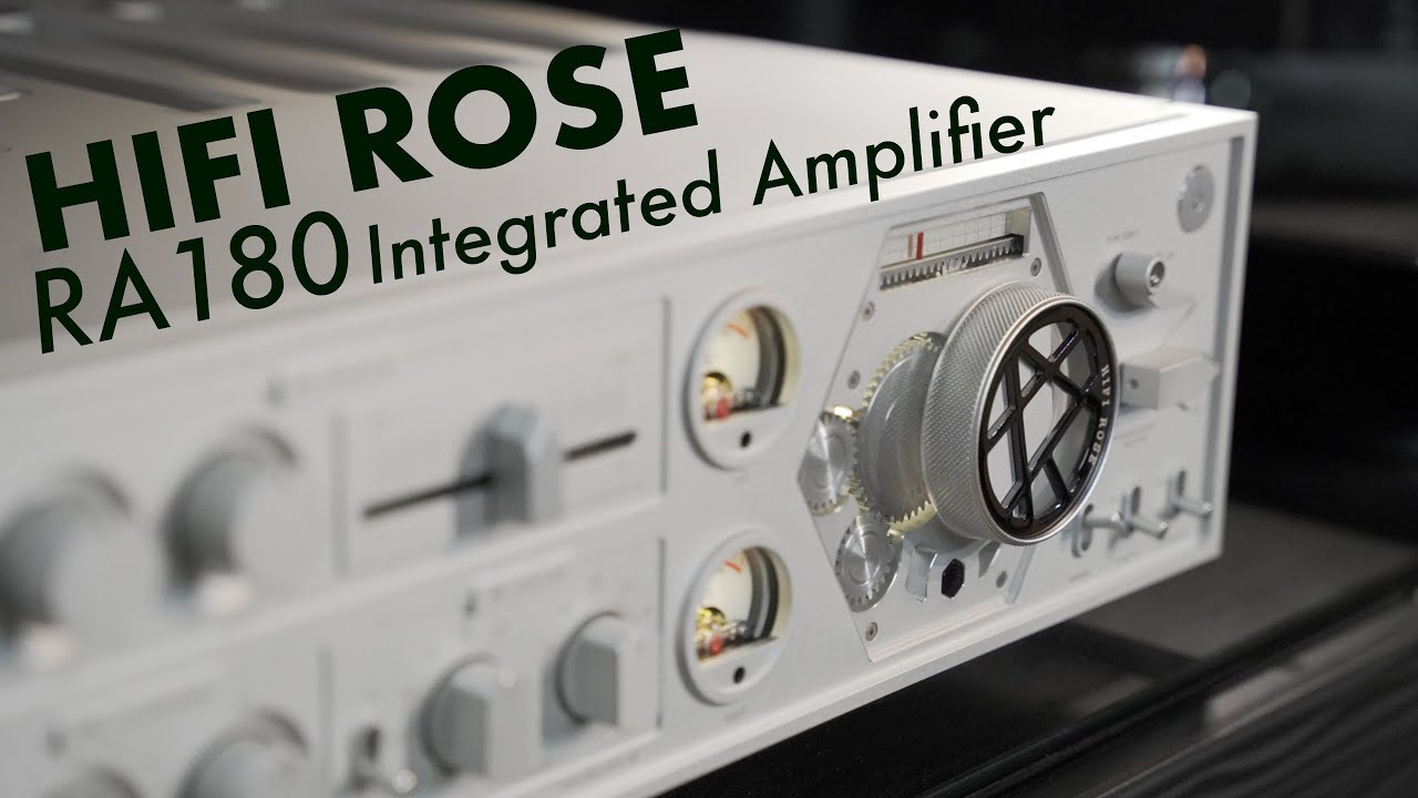 HIFI ROSE RA180 Integrated amplifier What a piece of kit!