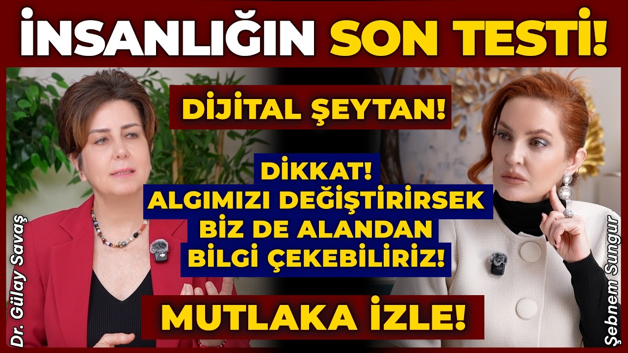 DİKKAT! Algımızı Değiştirirsek Biz De Alandan Bilgi Çekebiliriz! Dijital Şeytan! Mutlaka İZLE!