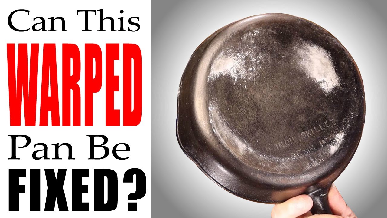🍳This pan is terribly WARPED, can I fix it with Seasoning?