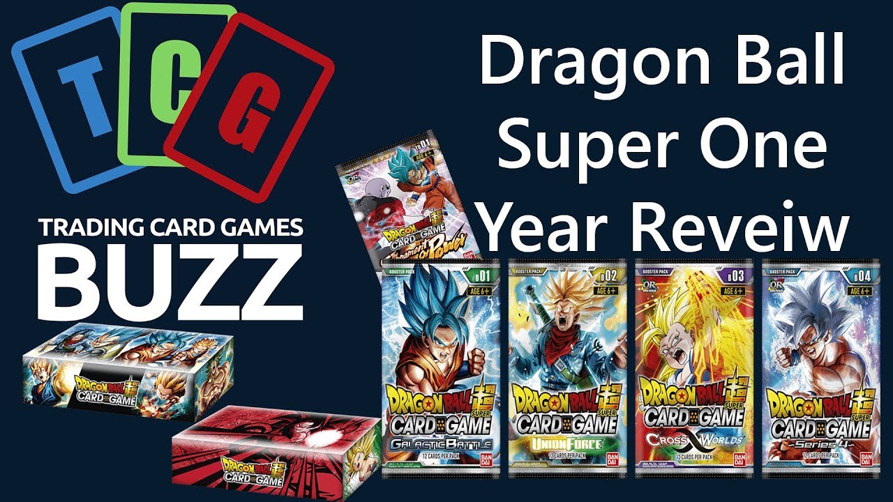 ONE YEAR IN- Dragon Ball Super Card Game Year 1 Retrospective