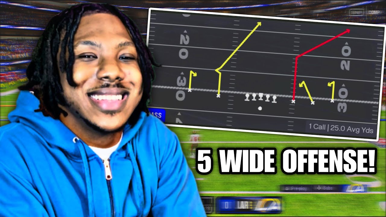 MY NEW SCHEME IS UNSTOPPABLE‼️5 WIDE IS OVERPOWERED! LAST SECOND FINISH! Madden 26 Online Ranked