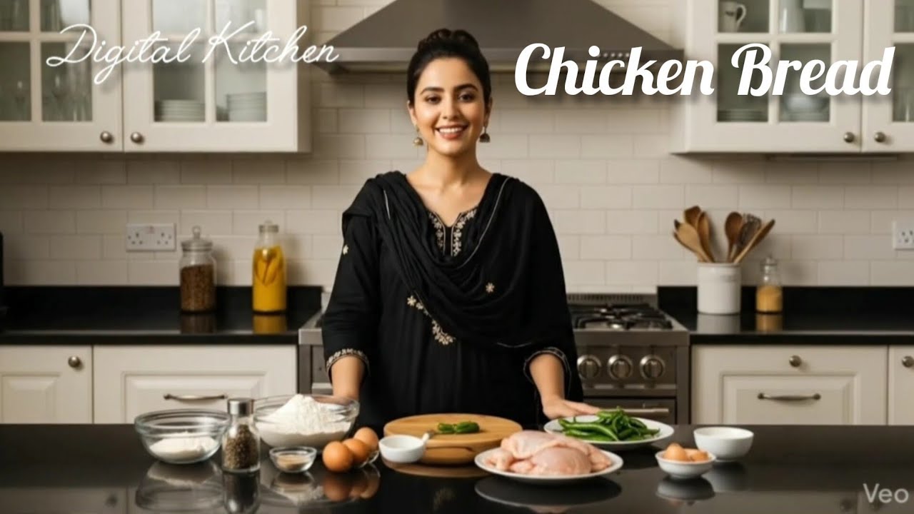 Crispy Chicken Bread Recipe | Chicken Bread at Home | Easy Ramadan Special Snack