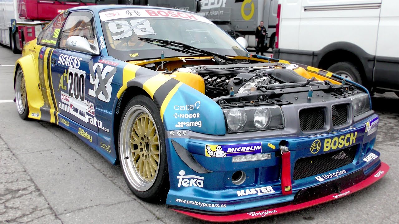 BMW 2016 Drive - Modified BMW M3 e36 EVO : Onboard driver, flybys sound w/SuperSprint Exhaust sound