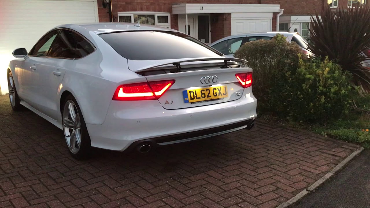 AUDI A7 BiTDi Uphill pull out