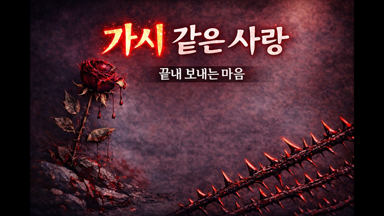 가시 같은 사랑 | 나를 더 사랑했던 이별 | Emotional Poetic Song | K-Poetry
