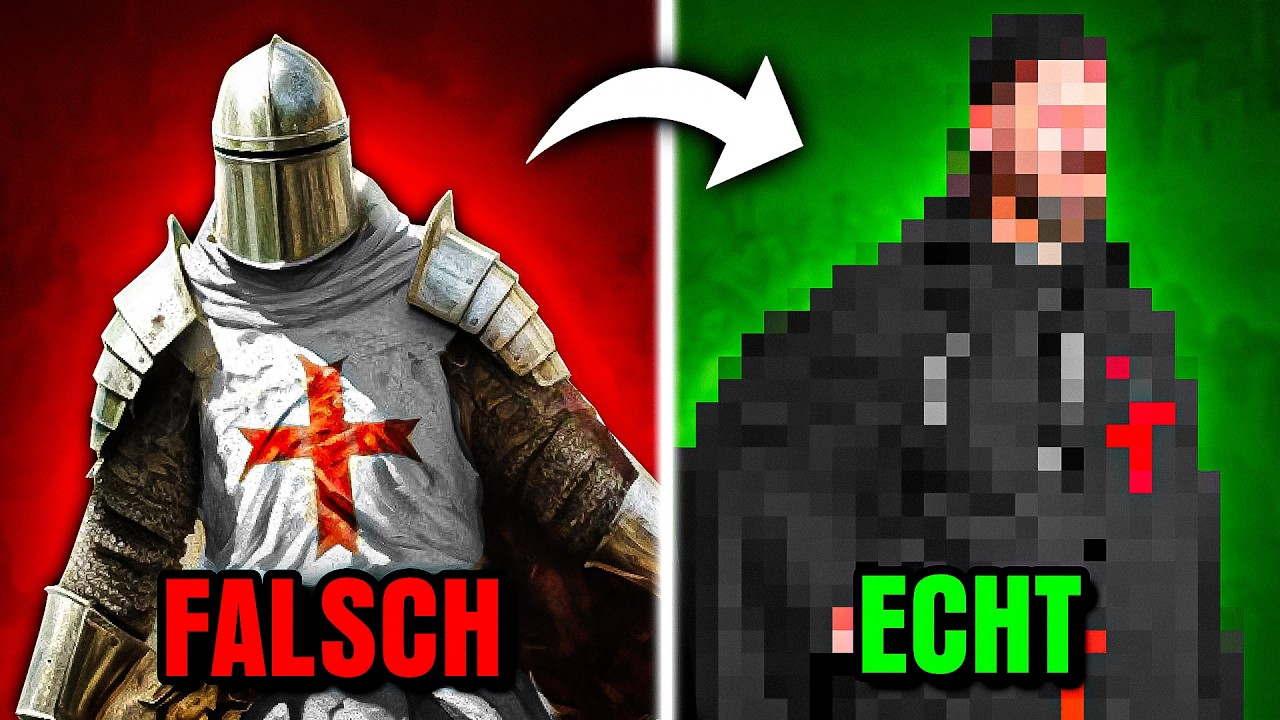 SO sah ein TEMPLER im Mittelalter aus!