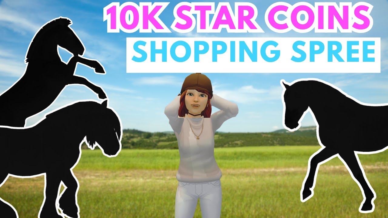 10000 STAR COIN SHOPPING SPREE (star stable)