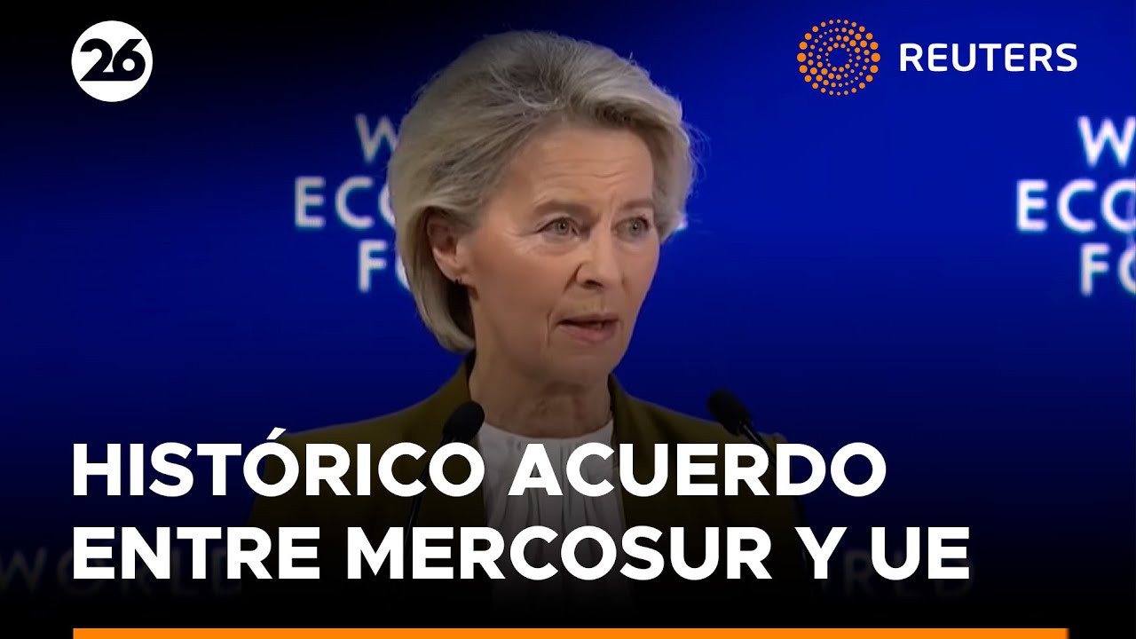 El Mercosur y la UE firman un histórico acuerdo comercial en la capital paraguaya | #Reuters