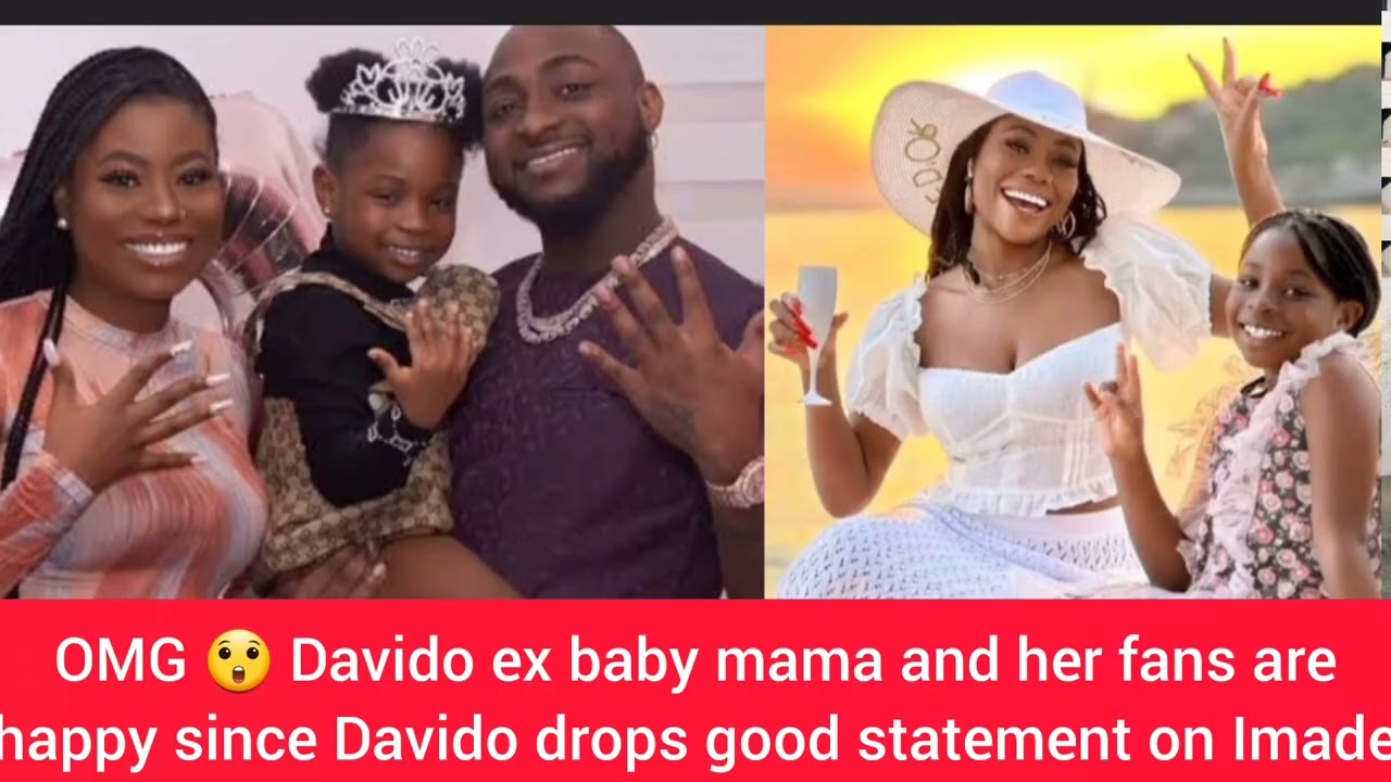 OMG davido ex baby mama and her senseless fans are jubiating over davido statements on his daughter 