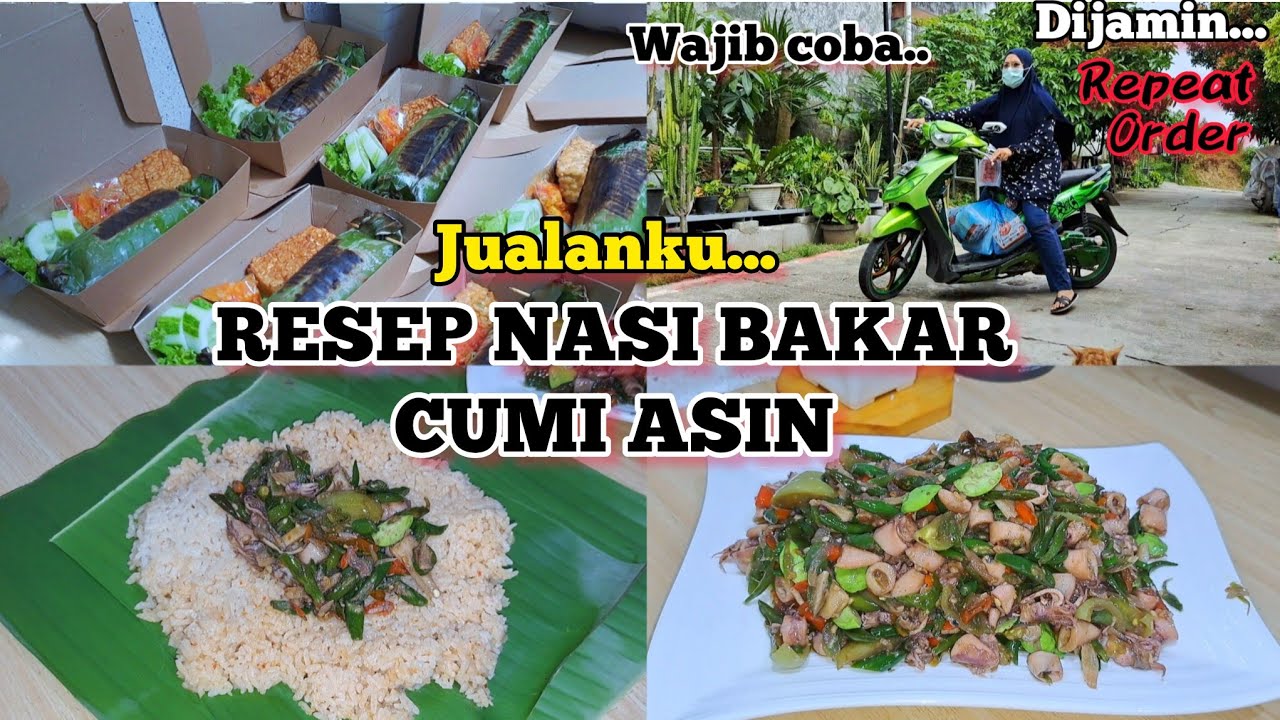 RESEP NASI BAKAR CUMI ASIN JUALANKU DIJAMIN REPEAT ORDER #idejualan#jualanonline#nasibakar#dailyvlog