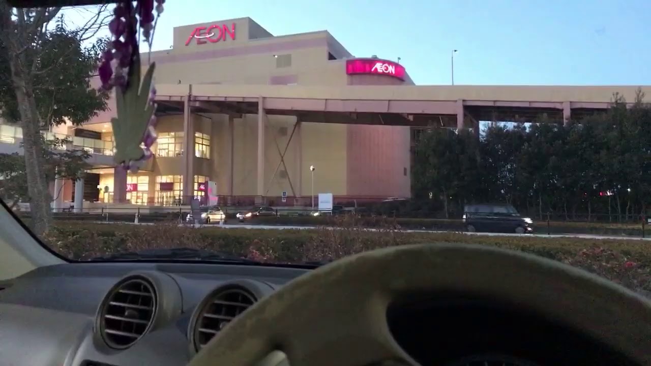 1年以上振りにイオンモール高崎に来ました！赤城山の夕焼けが綺麗でした