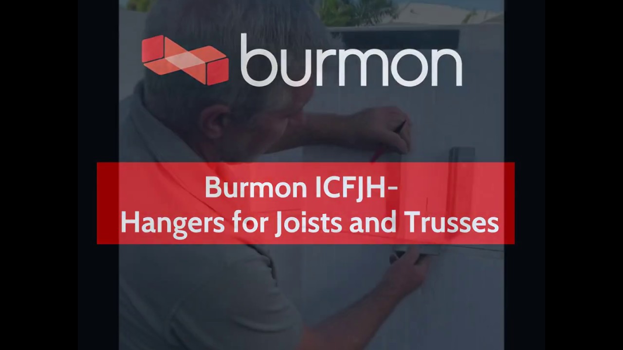 Burmon ICFJH Hangers for Joists and Trusses