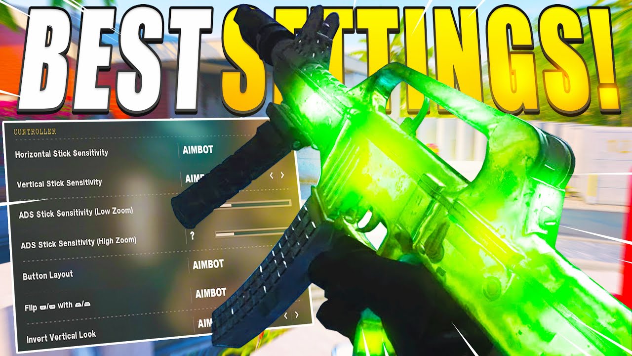 NEW *MUST USE* SETTINGS TO IMPROVE YOUR AIM! (BEST CONTROLLER SETTINGS)