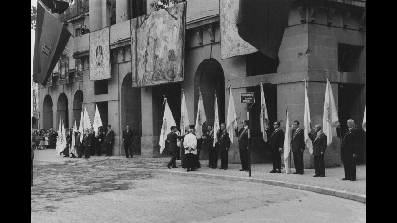 Pamplona  Bodas Oro Adoración Nocturna  Año 1957