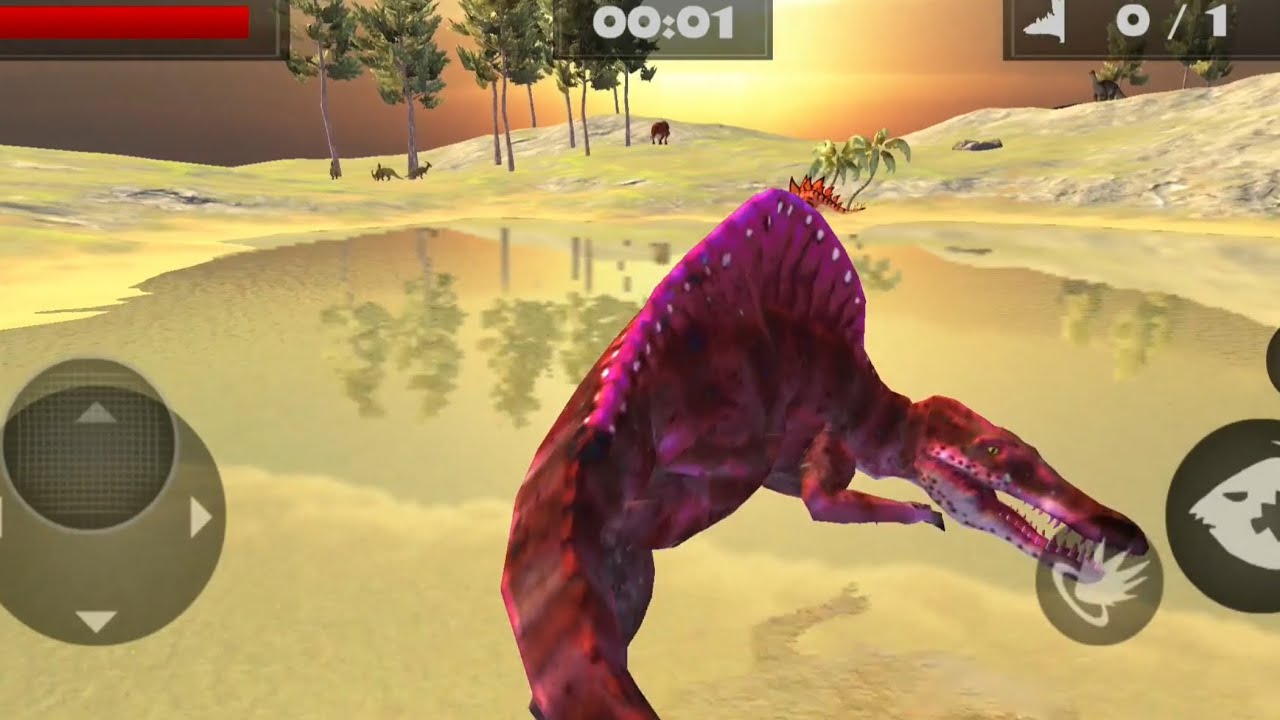 Best Dino Gamer - Hungry Spino Coastal Dinosaur Hunt Android Gameplay