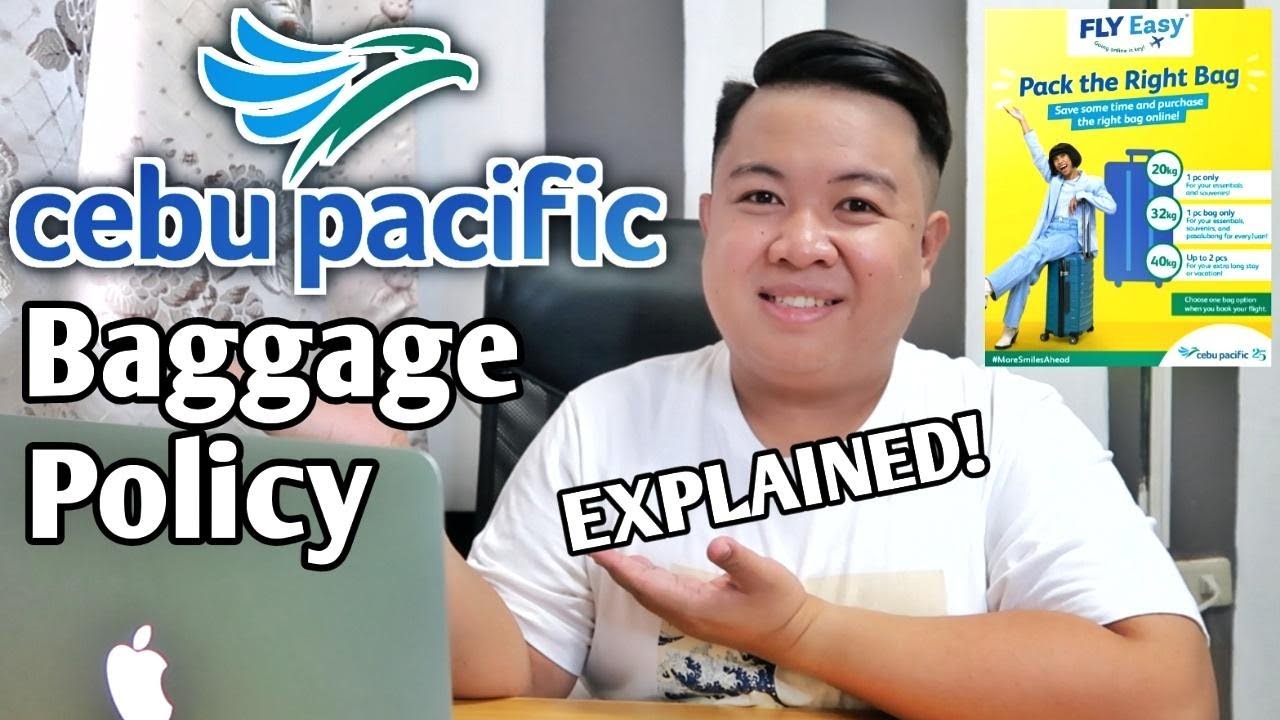 Cebu Pacific NEW Baggage Policy EXPLAINED! (DEC 01, 2021) | JM BANQUICIO