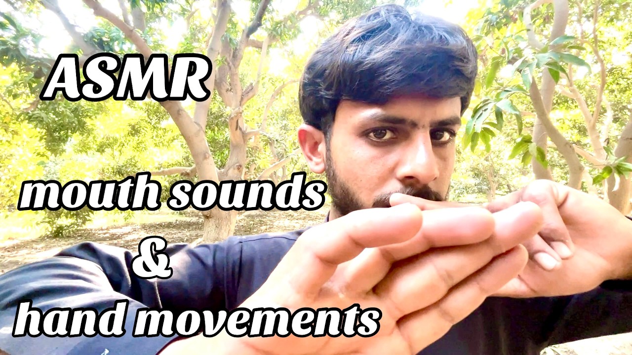 ASMR | Fast and Slow Mouth Sounds with Hand Movements