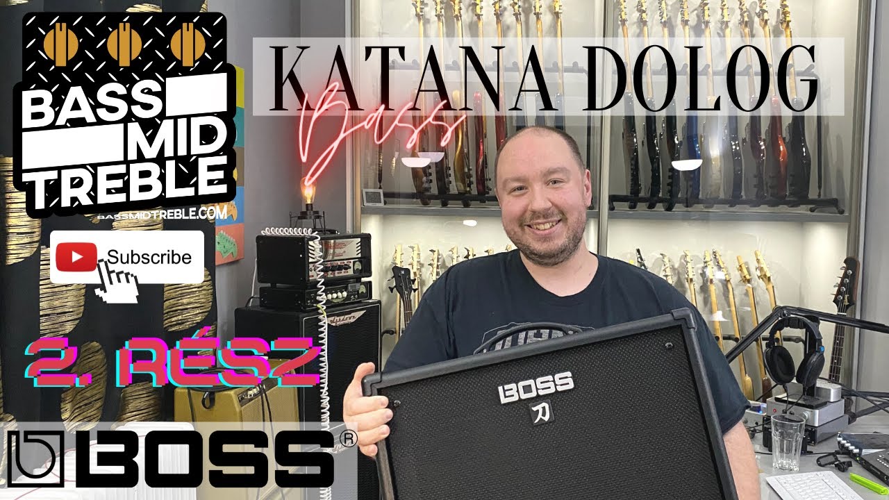 ⚔️BOSS KATANA BASS - 2. rész: Effektek, Hangkártya