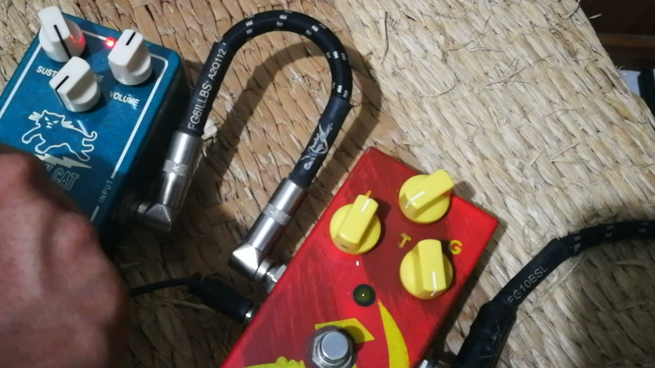 JAM Pedals Red Muck v1 vs Black Cat D&S