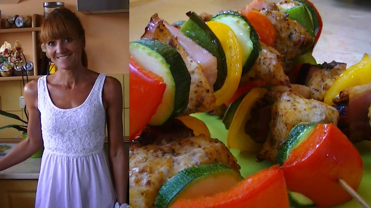 Szaszłyki drobiowe [KuchniaRenaty]