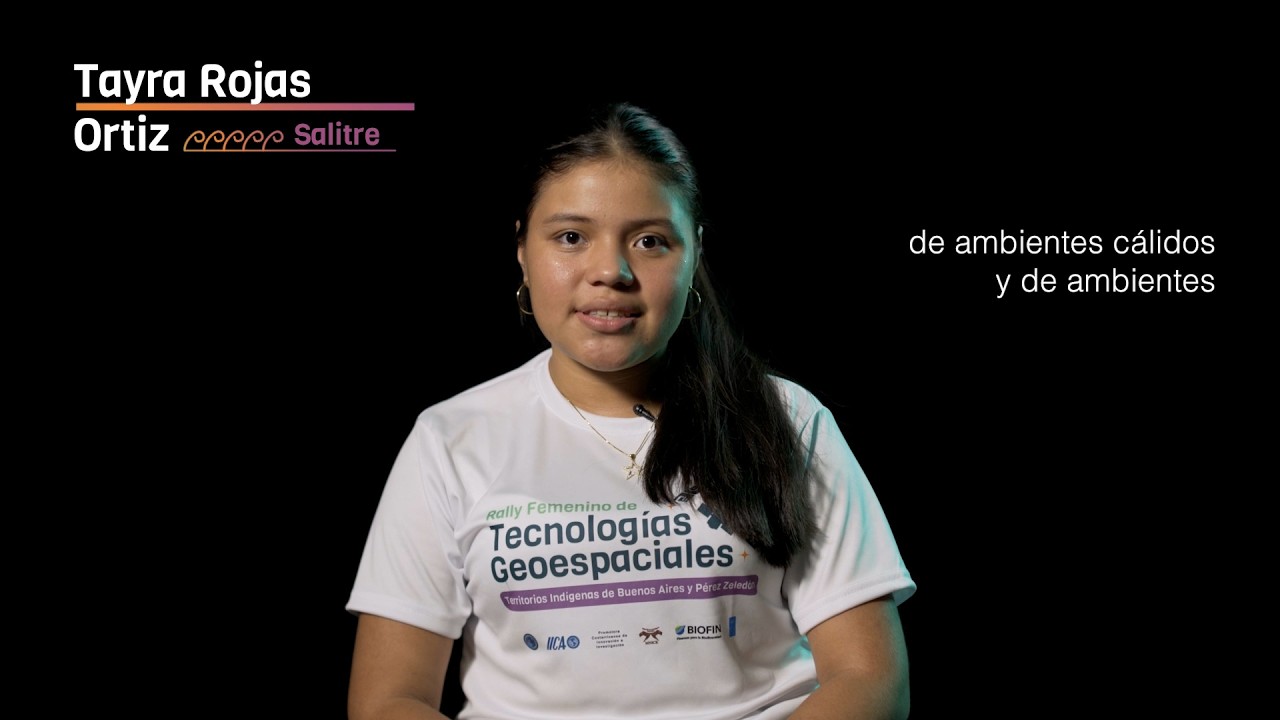 Documental Mujeres indígenas en tecnologías geoespaciales