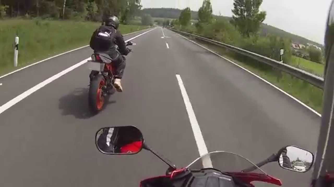 KTM RC125 & Yamaha YZF R125 | Drive in the Eifel