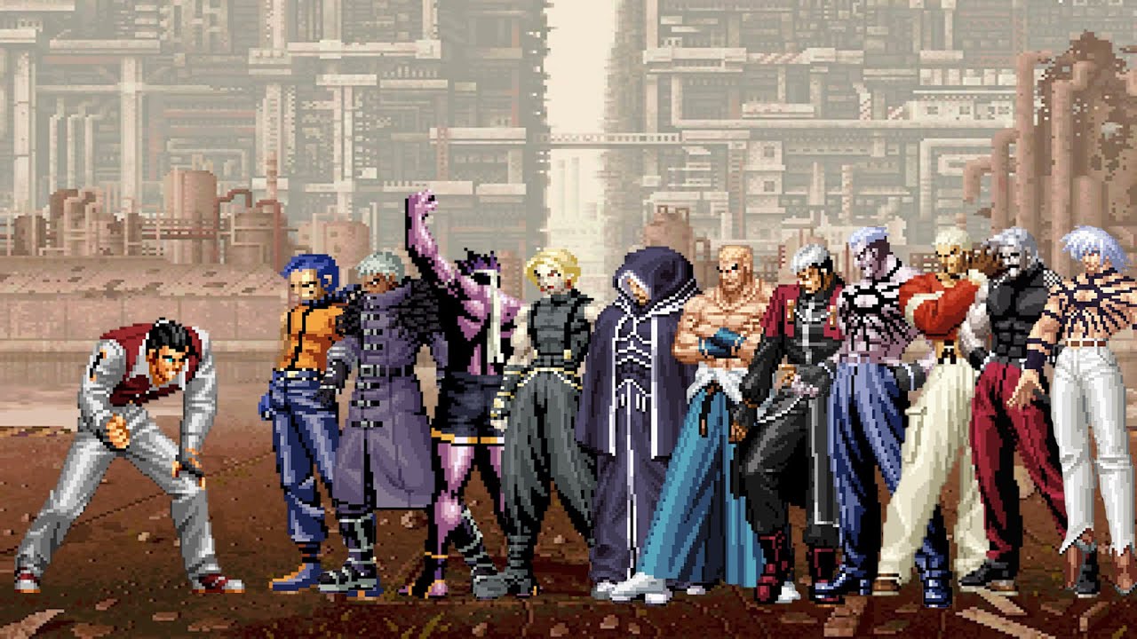 Robert Keyser Vs Super Kof Bosses Team Mugen