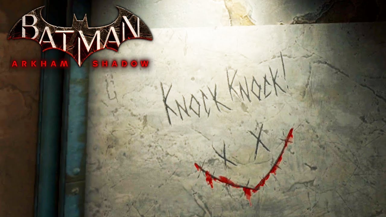 BATMAN ARKHAM SHADOW &ndash; Batman And Joker Have Dialogue Interactions At Blackgate Prison 4K UHD