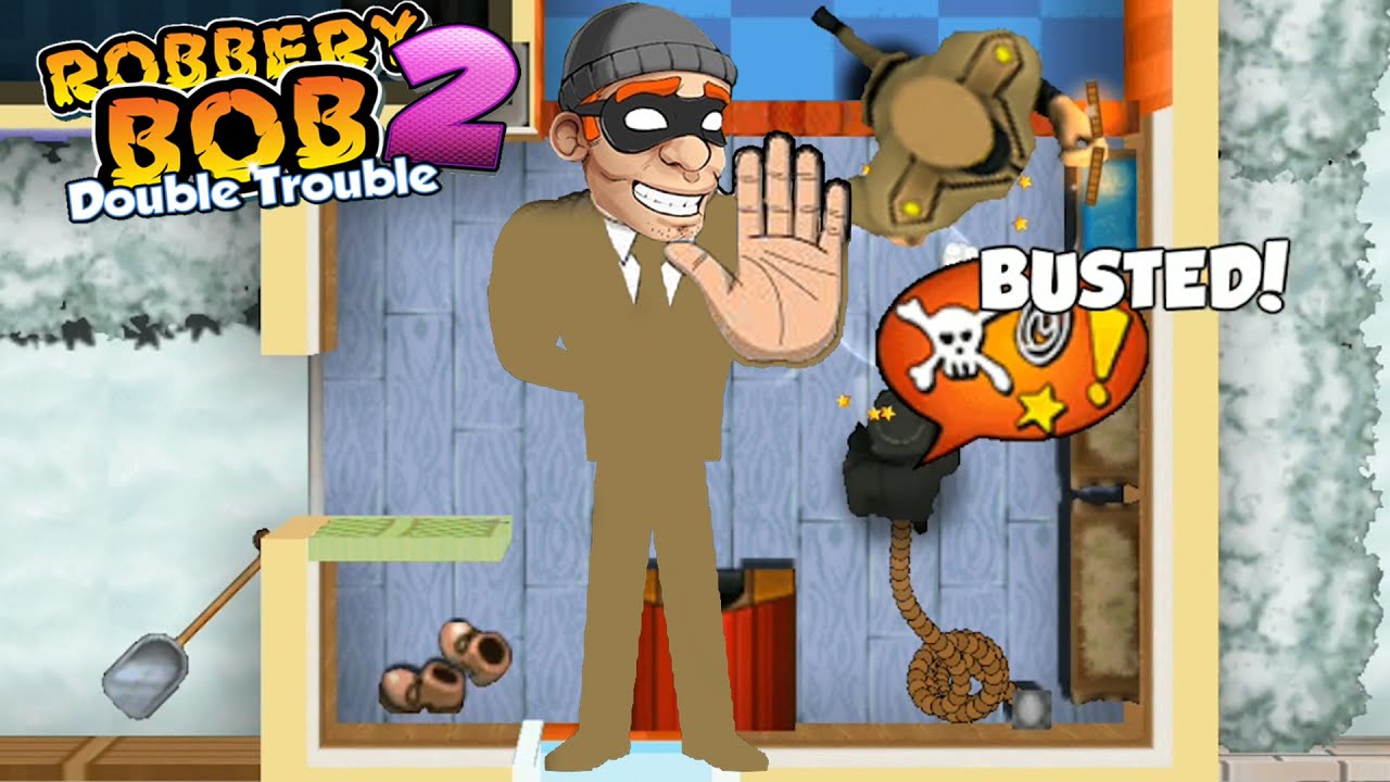 Robbery Bob 2 - All Character - Guard vs Black Dealers #12