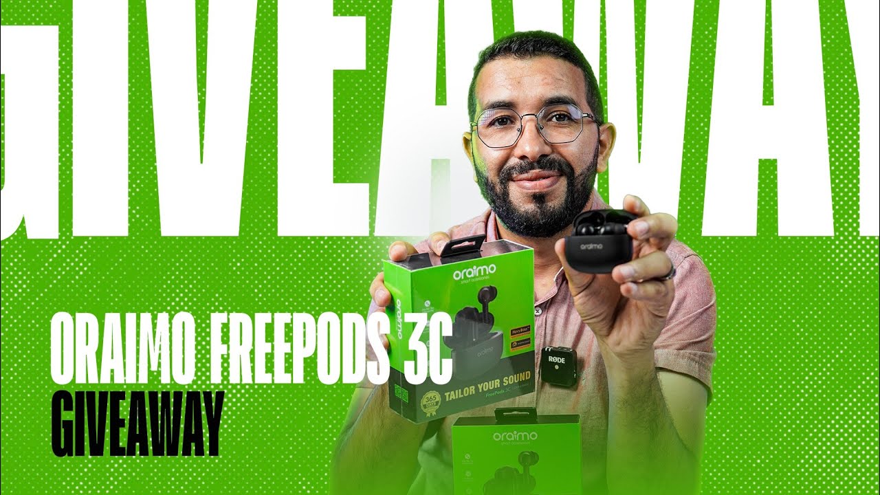 أفضل وأرخص سماعة بلوتوث تشريها بأربعة ميكروفونات  oraimo FreePods 3C +Giveaway