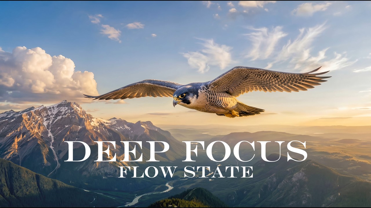 Falcon Focus | Deep Work Music for Study, Flow State & Productivity (90 Minutes)