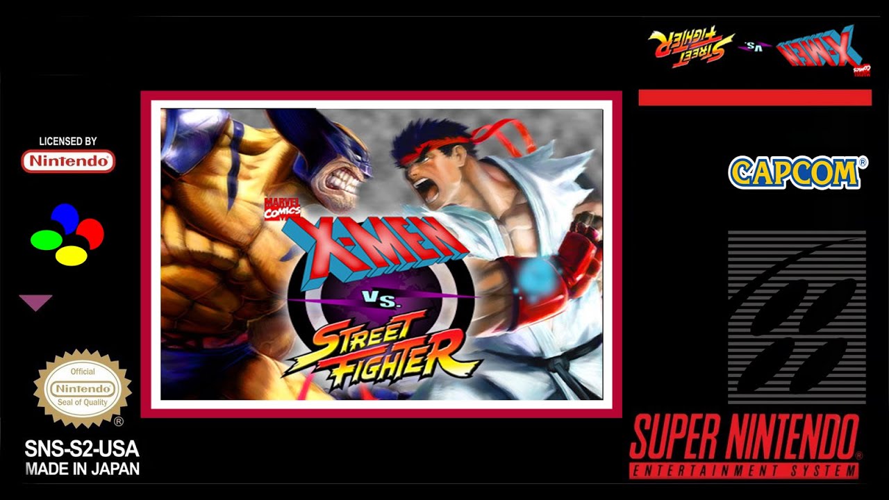 Essa voc&ecirc; nunca vio X-Men vs. Street Fighter para o (HACK) | Baixar ROM | Super Nintendo Nostalgia