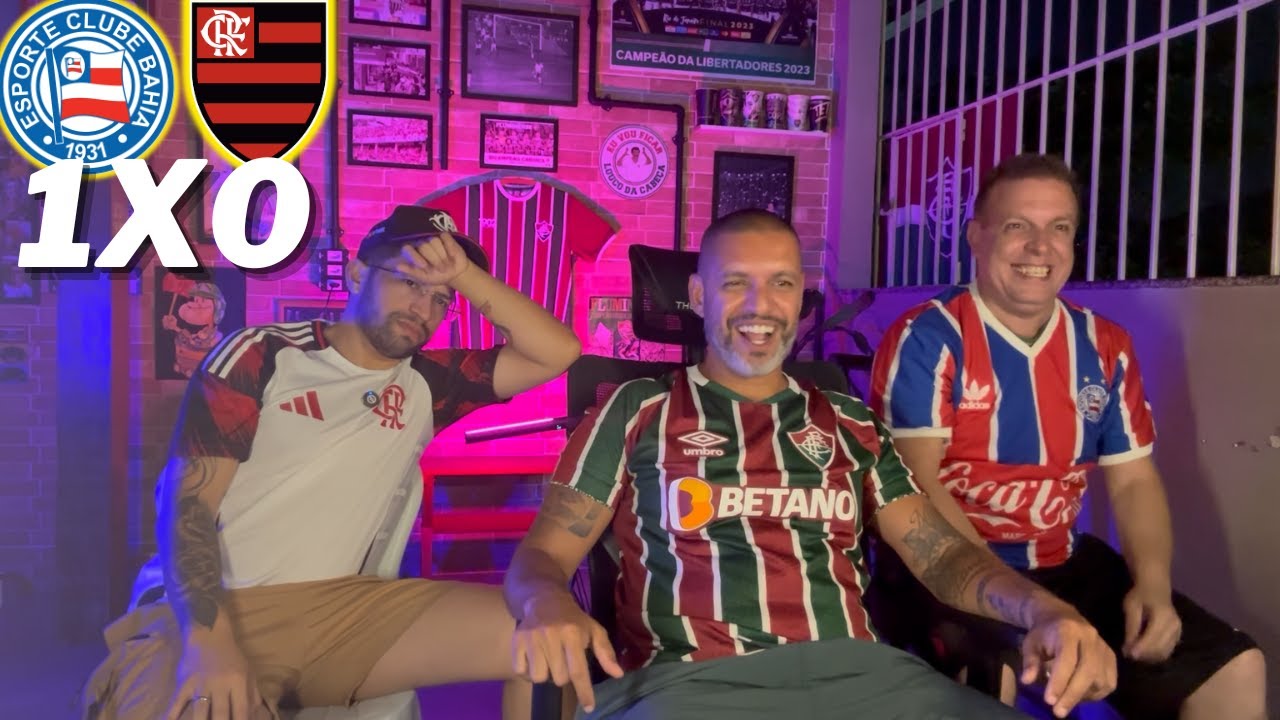 DOMINGO ASSOMBRADO ! REACT - BAHIA 1 X 0 FLAMENGO -BRASILEIR&Atilde;O 2025- INACREDIT&Aacute;VELLLLLLLL