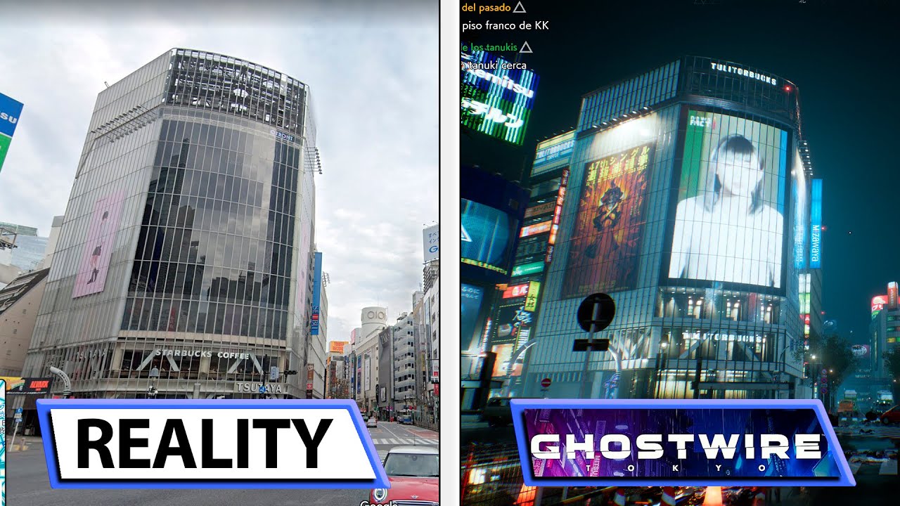 Ghostwire Tokyo VS Reality | Real World Locations Comparison