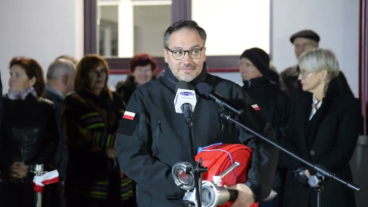 Otwarcie remizy strażackiej w Karpowiczach