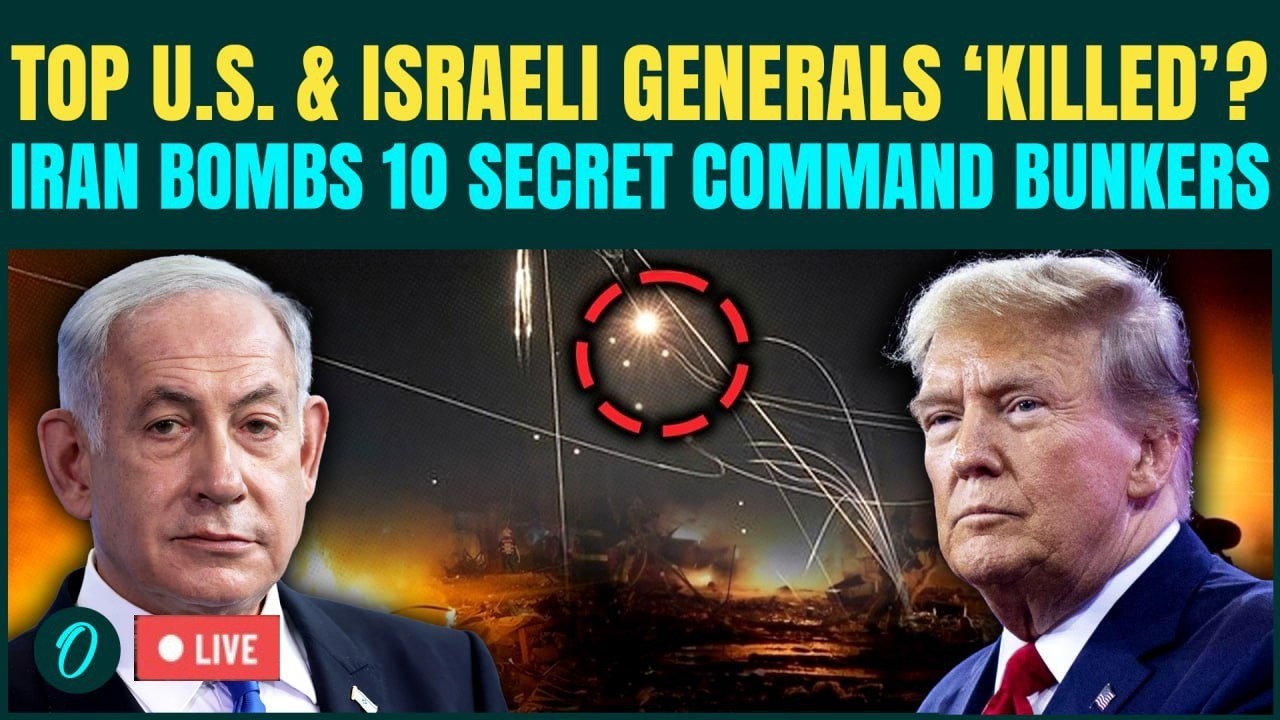 IRGC Bombs 10 Secret Bunkers LIVE: Netanyahu, U.S And Israeli Commanders KILLED By Iran? US Iran War
