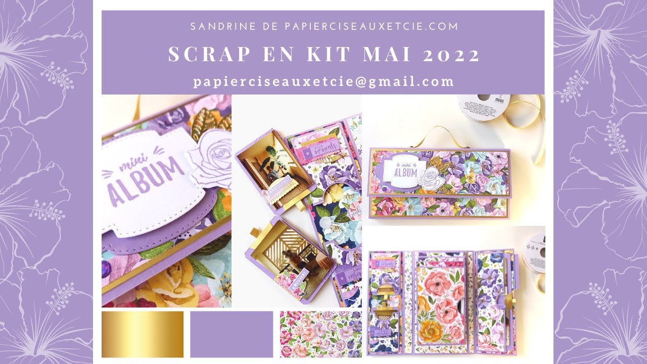 Scrap En Kit Mai 2022: Pochette - Sac à main