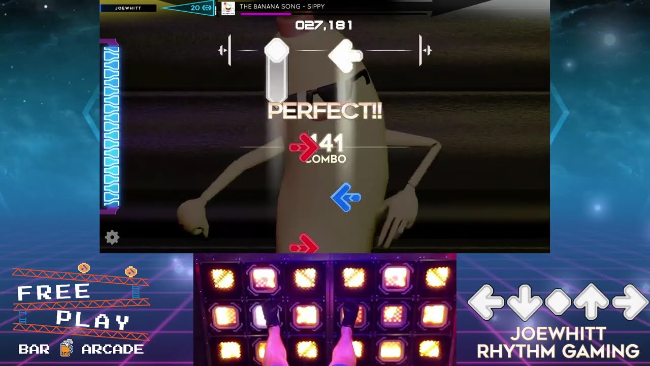 (StepmaniaX) The Banana Song Dual+20 [100%]