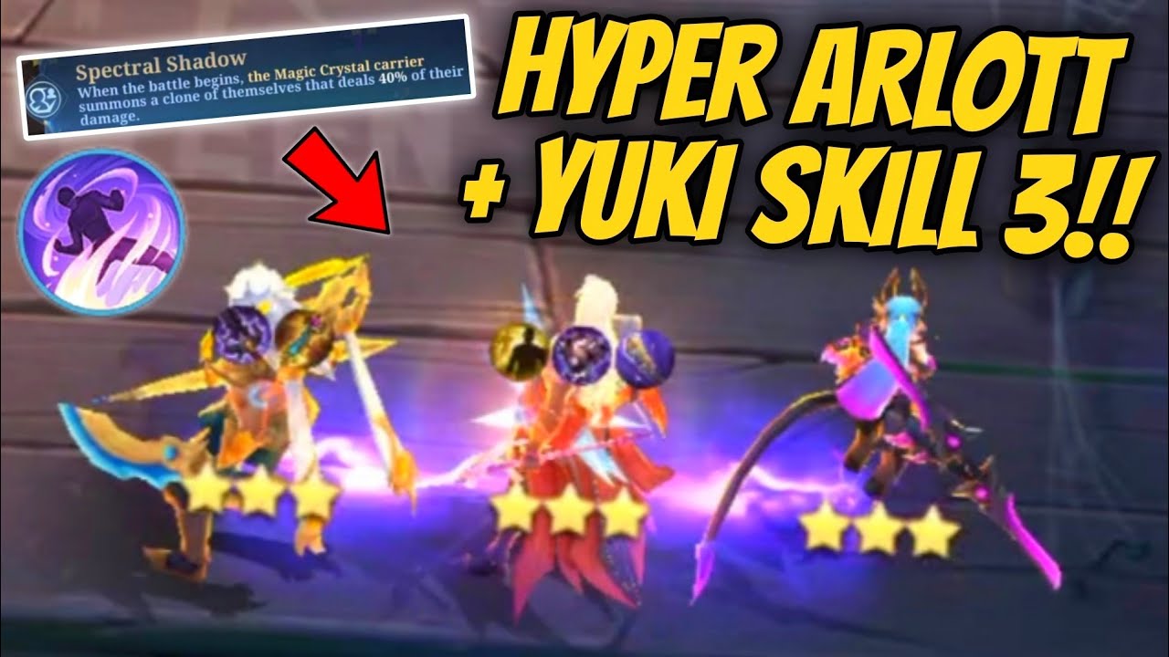 3 STAR SUN DESTROYED !! HYPER ARLOTT PERFECT COMBO !! MAGIC CHESS MOBILE LEGENDS
