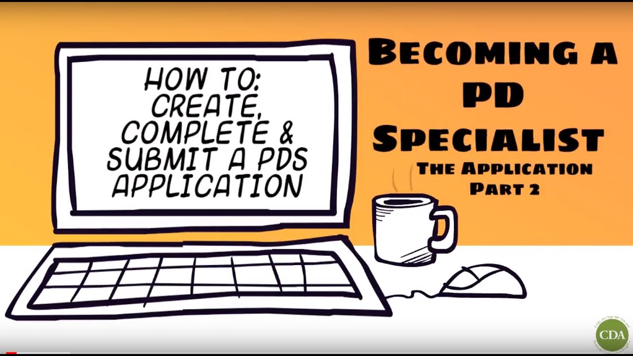 Becoming a PD Specialist- The Application Part 2