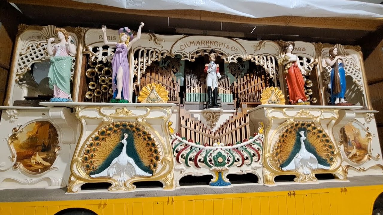 98 key Marenghi fairground organ - Hollycombe 2024