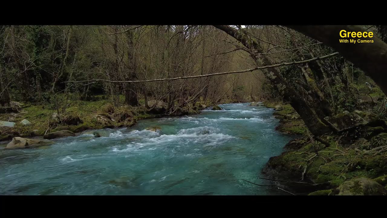 Λούσιος - Γεφύρι Κόκκορη - Αρx. Γόρτυς, Αρκαδία - Lousios, Kokkori Bridge, Ancient Gortys, greece 4k