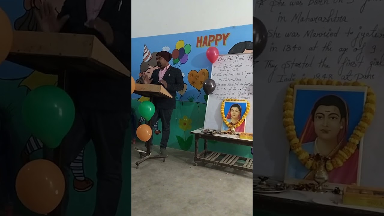 “शिक्षा ही सामाजिक परिवर्तन का सबसे सशक्त माध्यम है, चंद्रावती RVI स्कूल में सावित्रीबाई फुले जयंती 
