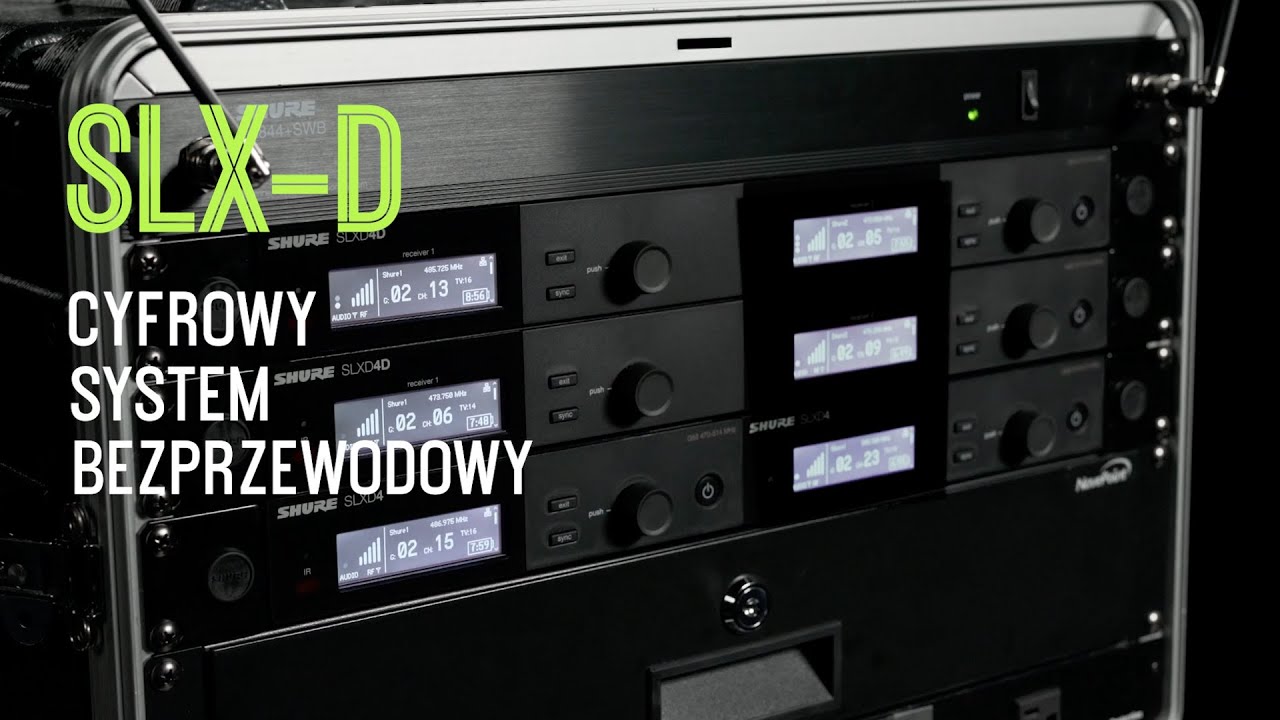 SLX-D - CYFROWY SYSTEM BEZPRZEWODOWY