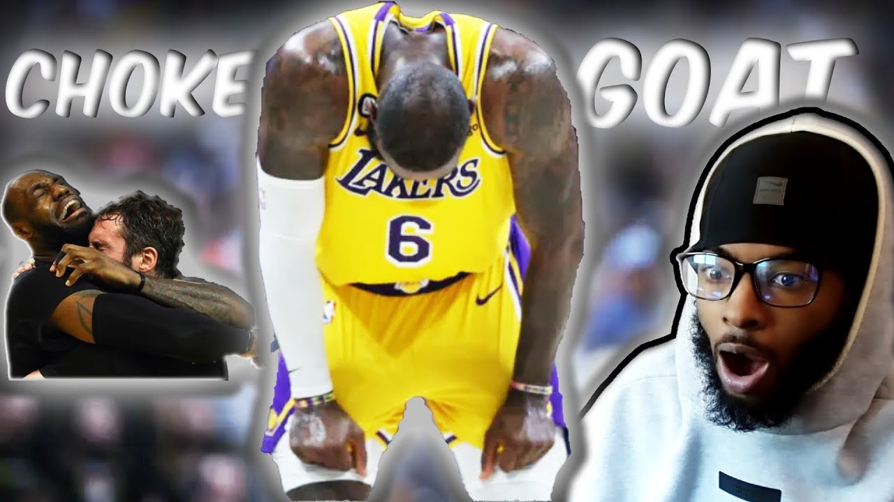 NAH BRON WTF!! LeBron FAN REACTS TO LEBRONS CHOKES
