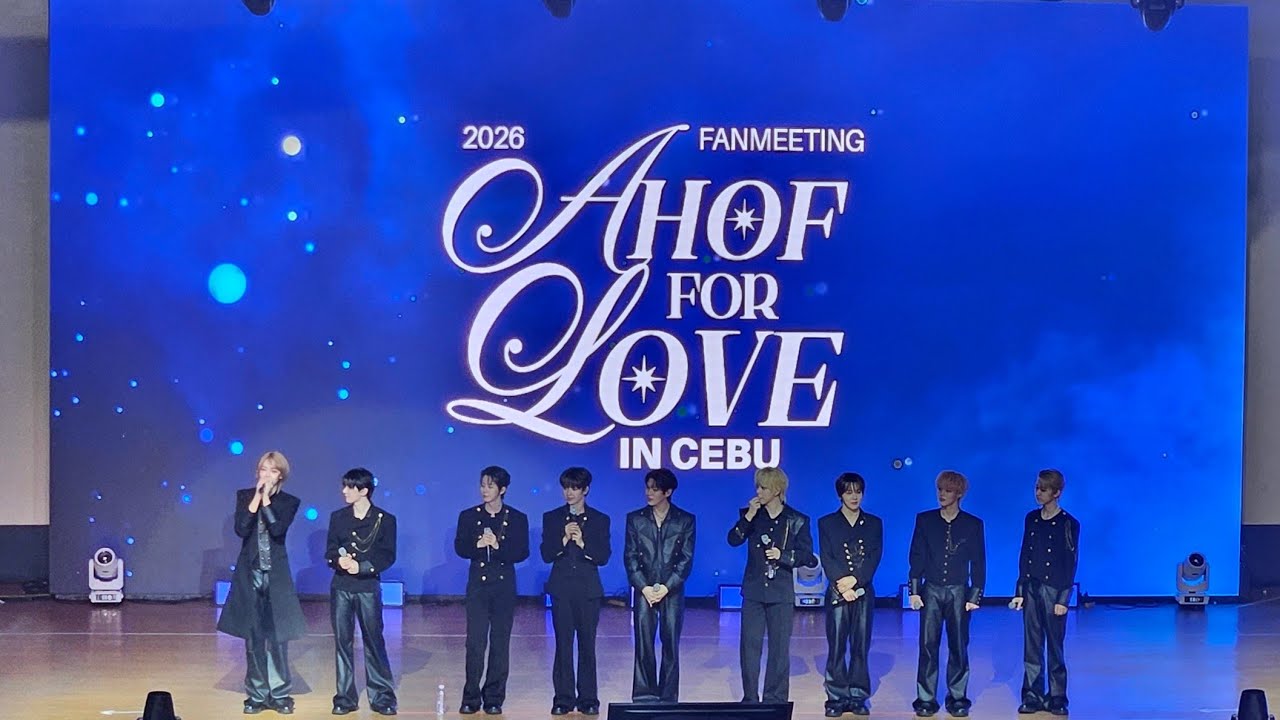 AHOF for Love Fanmeeting in Cebu 2026 #ahof