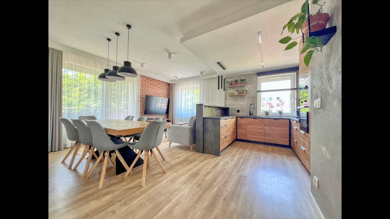 Przestronny, rodzinny apartament blisko rzeki, z widokiem na zieleń