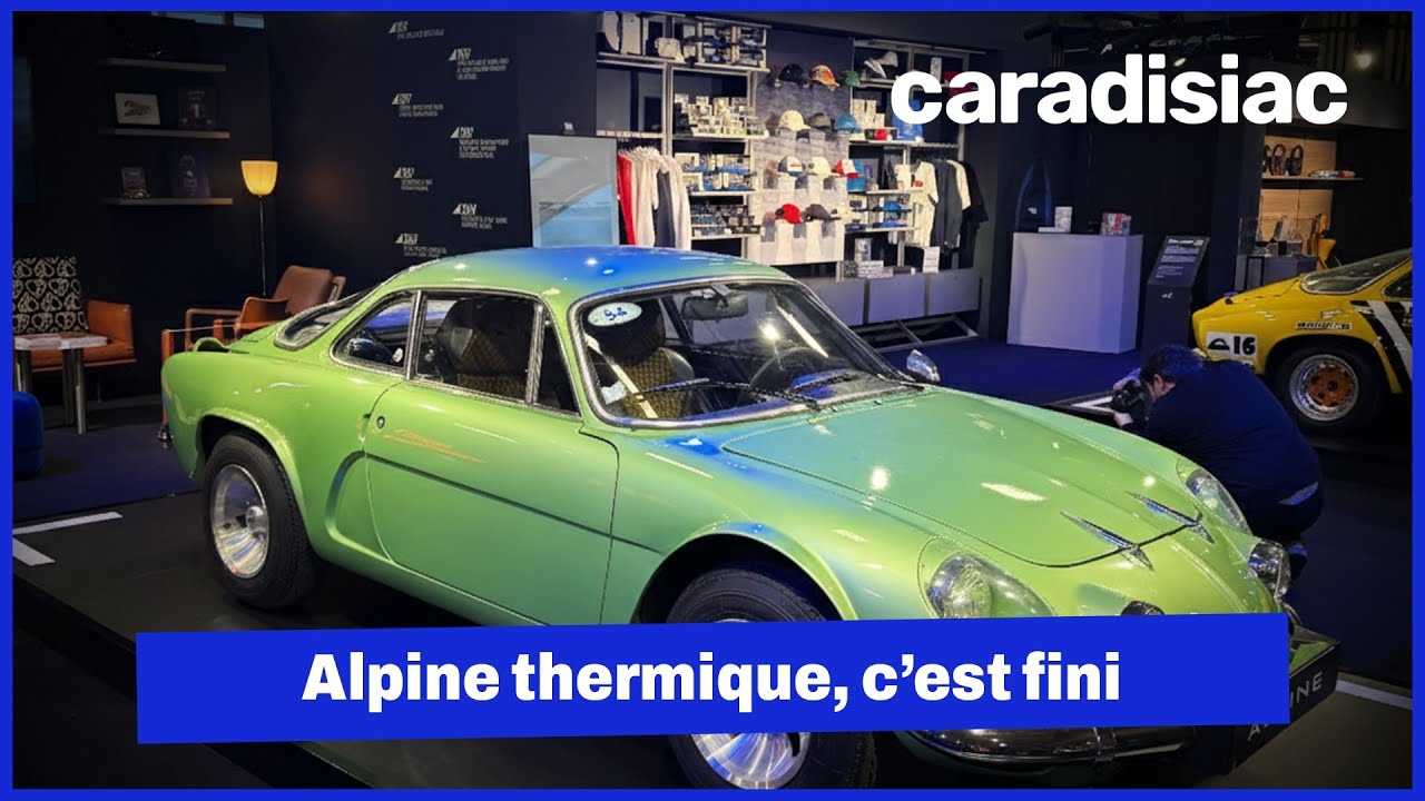 La fin de l'Alpine A110 thermique à Rétromobile 2026