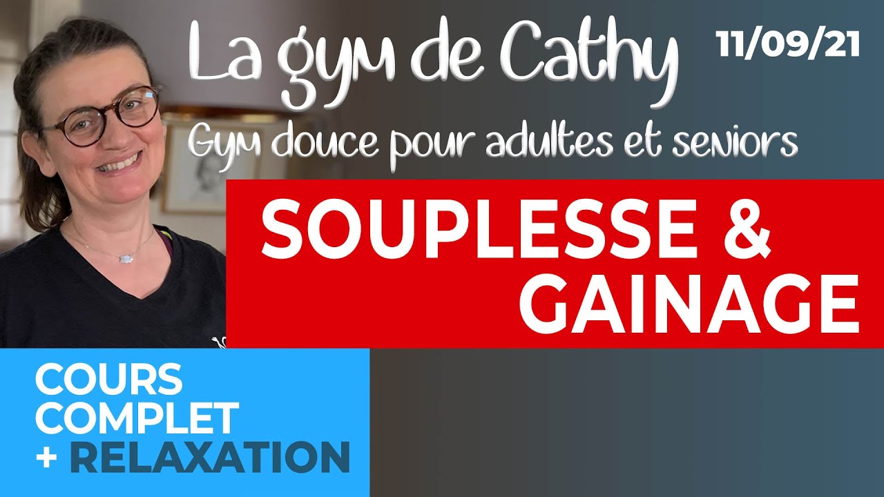 11 septembre 2021: Cours de gym douce pour adultes: Souplesse et gainage