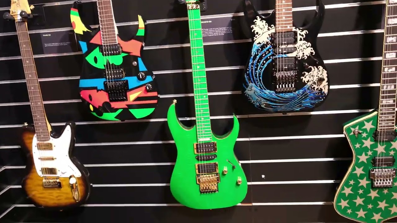 Awesome Ibanez Collection at the Ibanez Guitar Festival 2025 in 4K